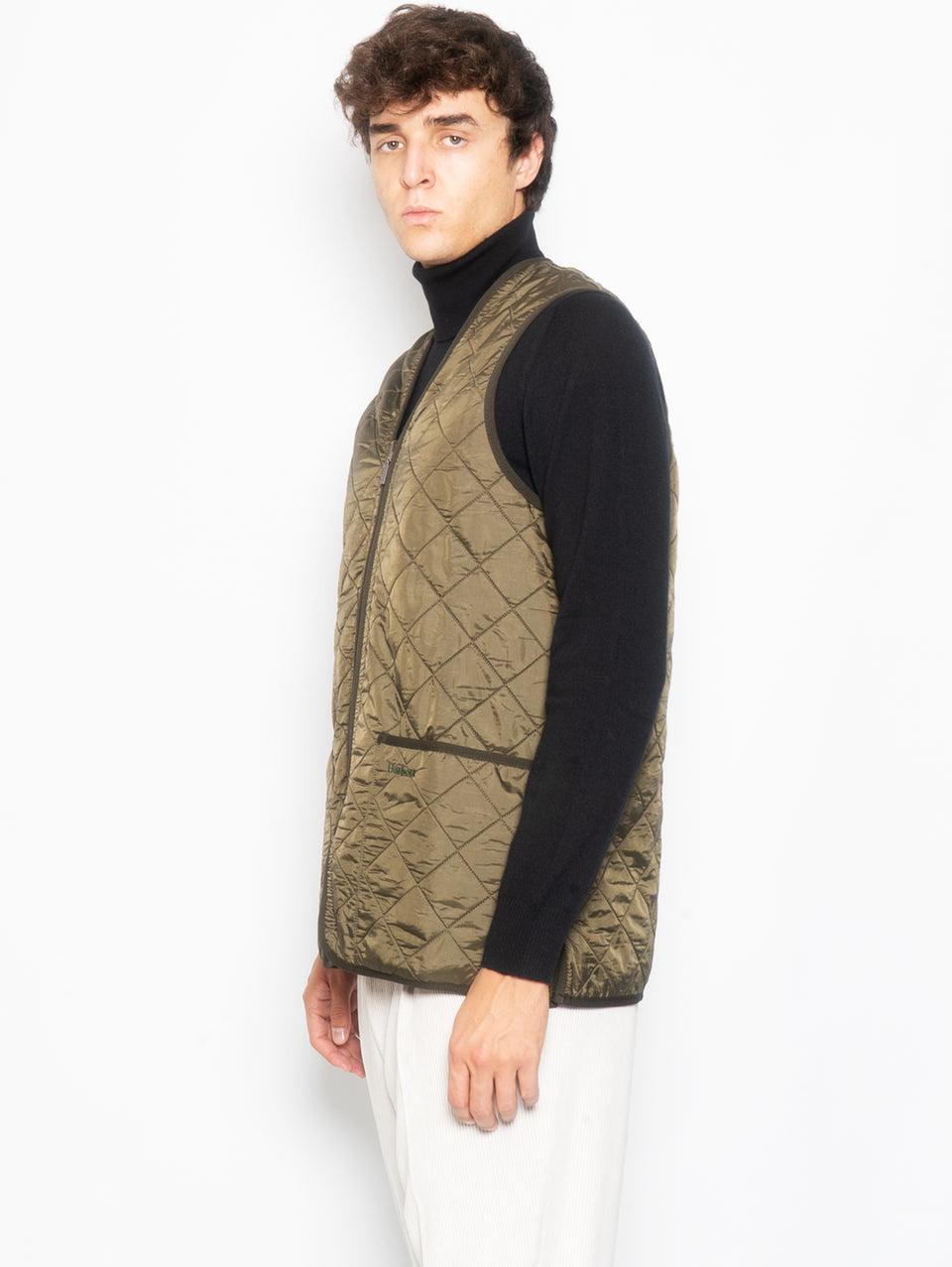 BARBOUR Gilet trapuntato Polarquilt Verde Nuovo