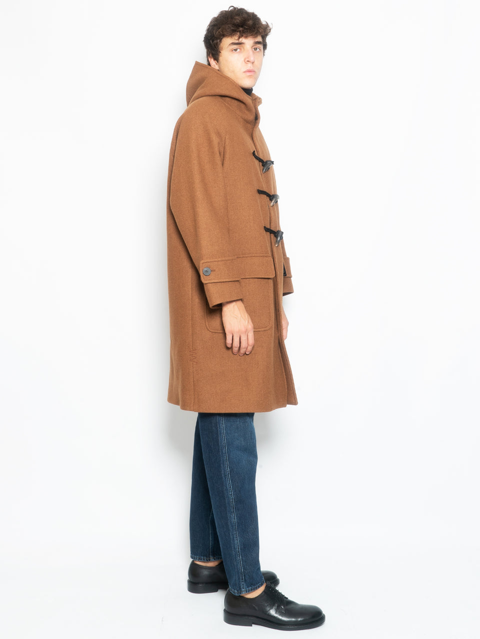 AMARANTO Cappotto Montgomery in Twill Biscotto Prezzo Ridotto
