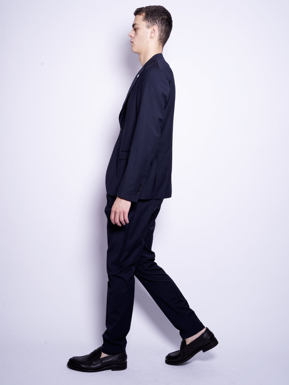 MANUEL RITZ Completo in Fresco Lana Sfoderato Blu Online