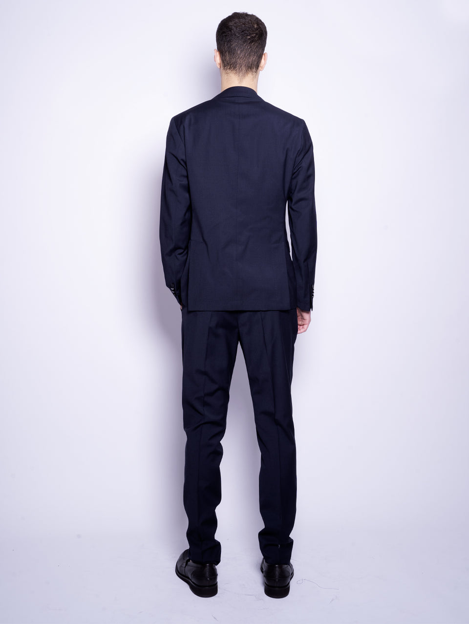 MANUEL RITZ Completo in Fresco Lana Sfoderato Blu Online