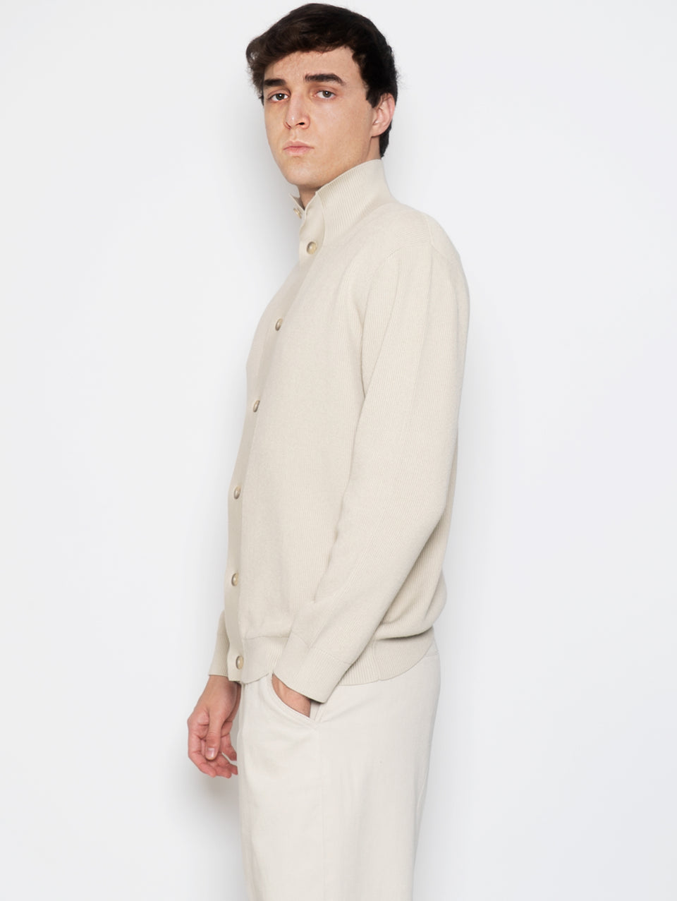 CLOSED Cardigan a Coste Beige Negozi Online