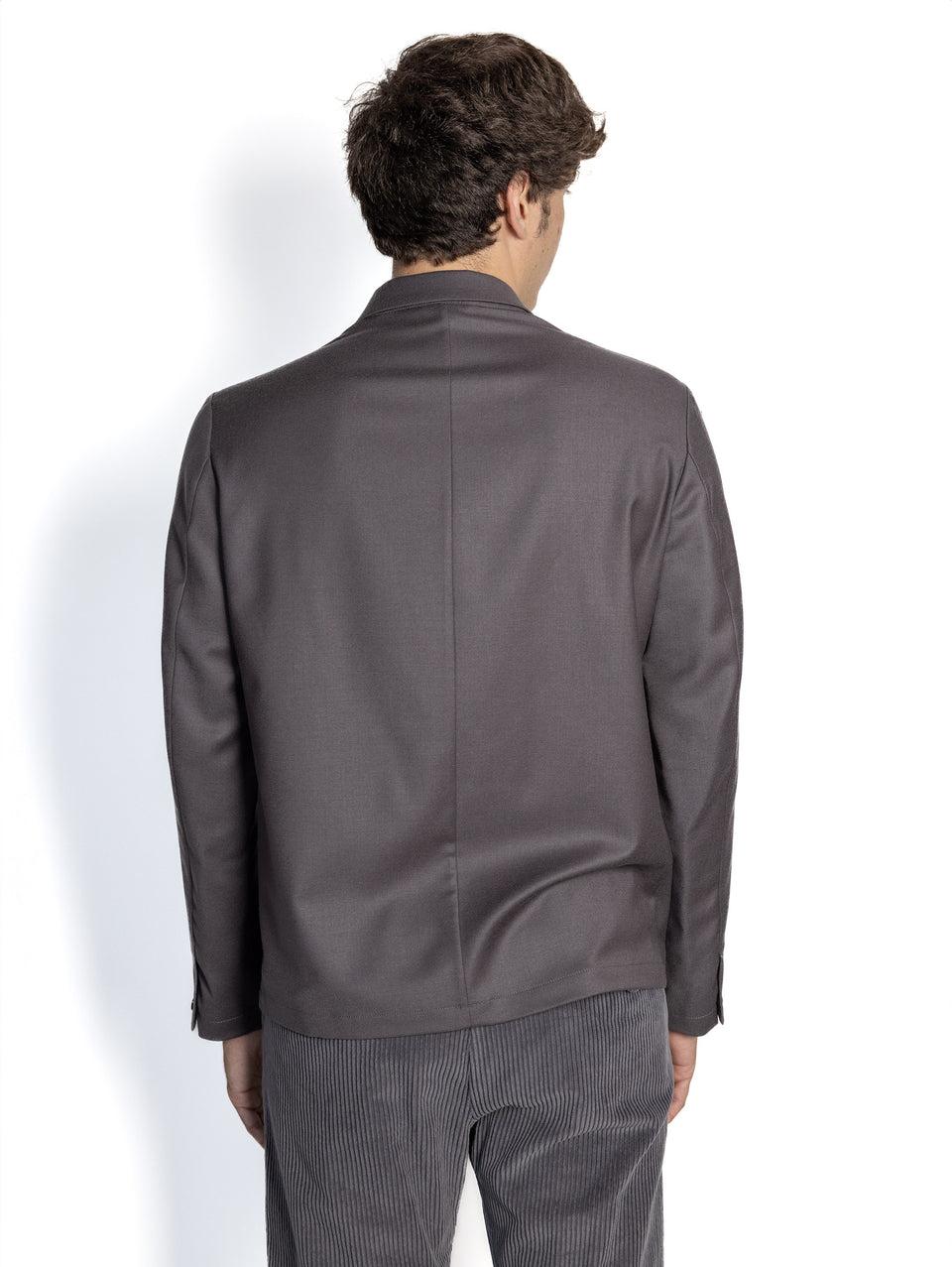 BARENA VENEZIA Overshirt in Flanella Malva Vendita