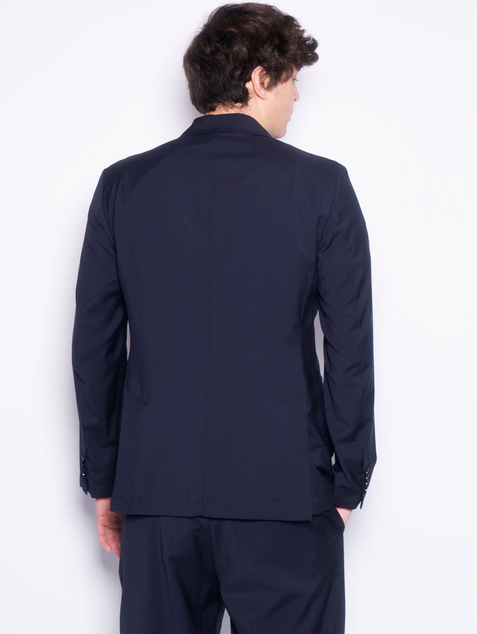 BARENA VENEZIA Giacca Doppio Petto Sfoderata Siroco Blu Navy Negozio