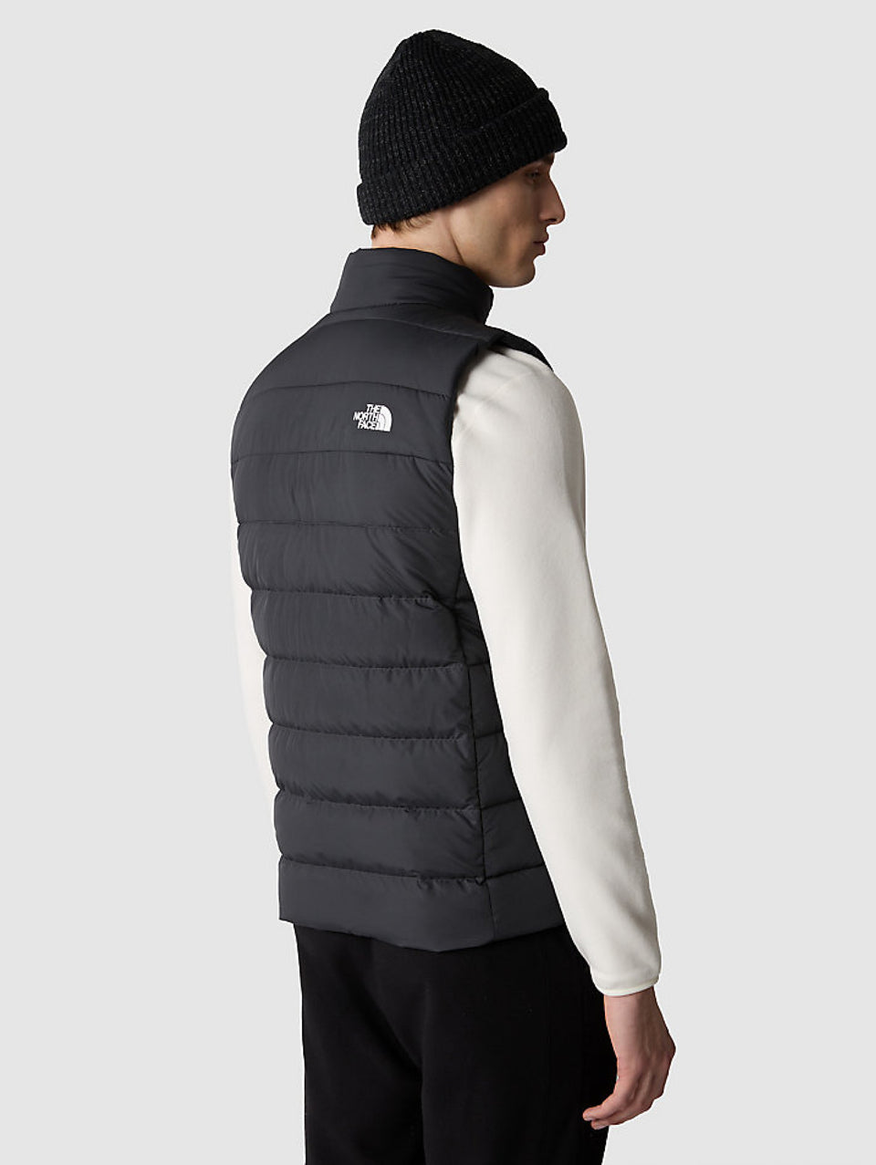 THE NORTH FACE Gilet con Cappuccio in Piuma Aconcagua Nero Qualità Garantita