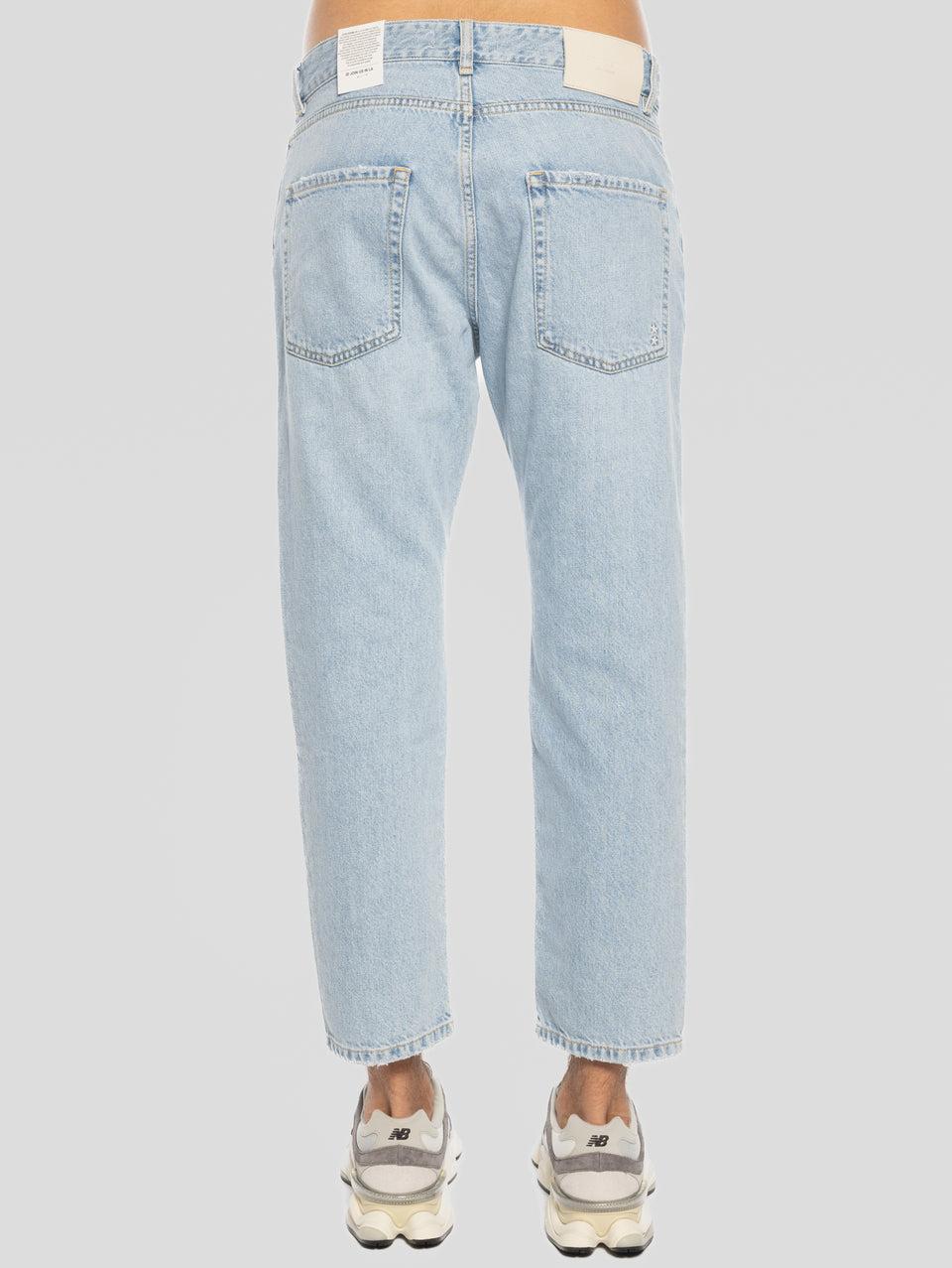 ICON DENIM Jeans Josh Gamba Dritta Blu Chiaro Prezzo Ridotto