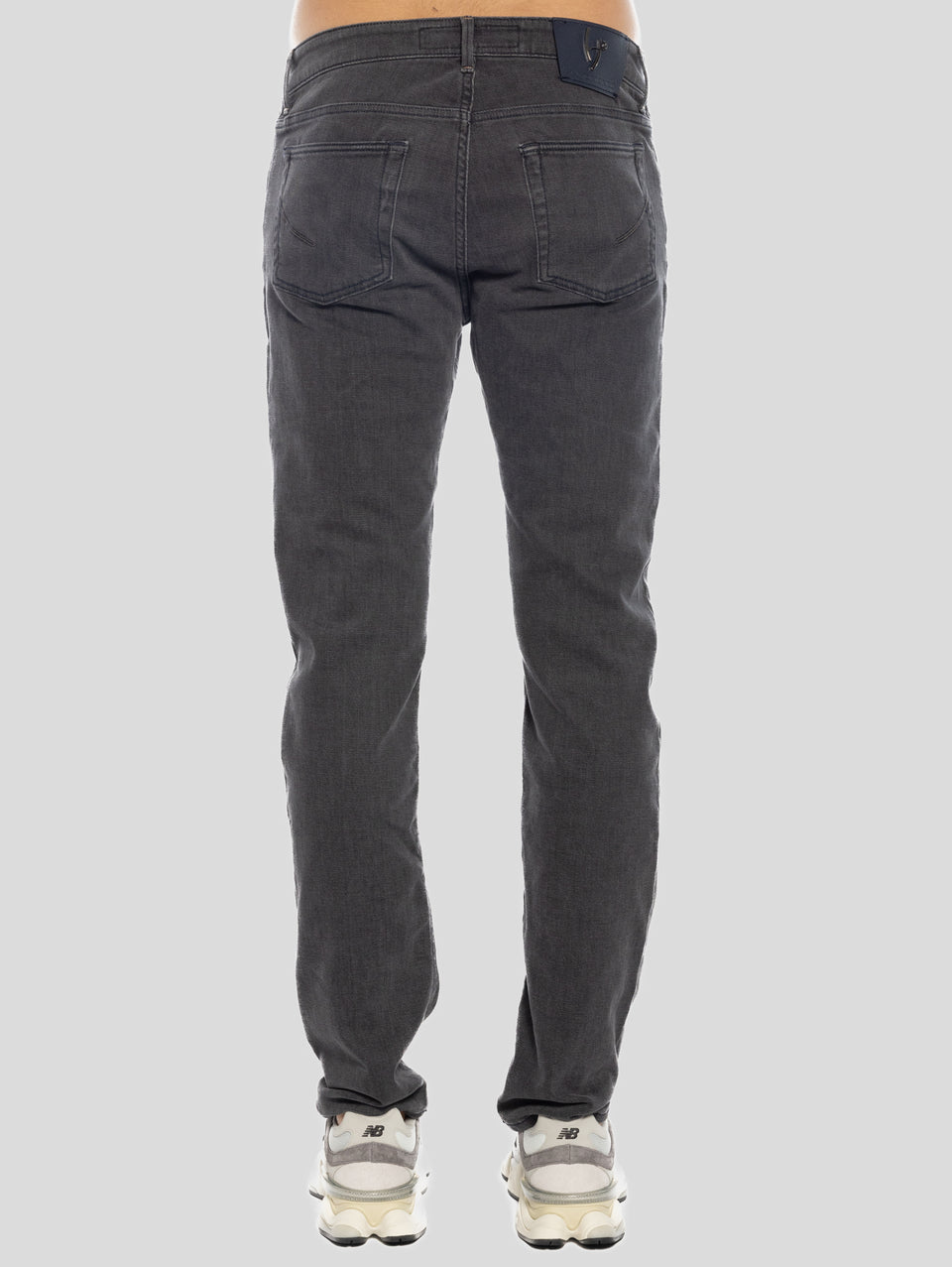HAND PICKED Jeans Regular Elasticizzato Ravello Antracite Novità