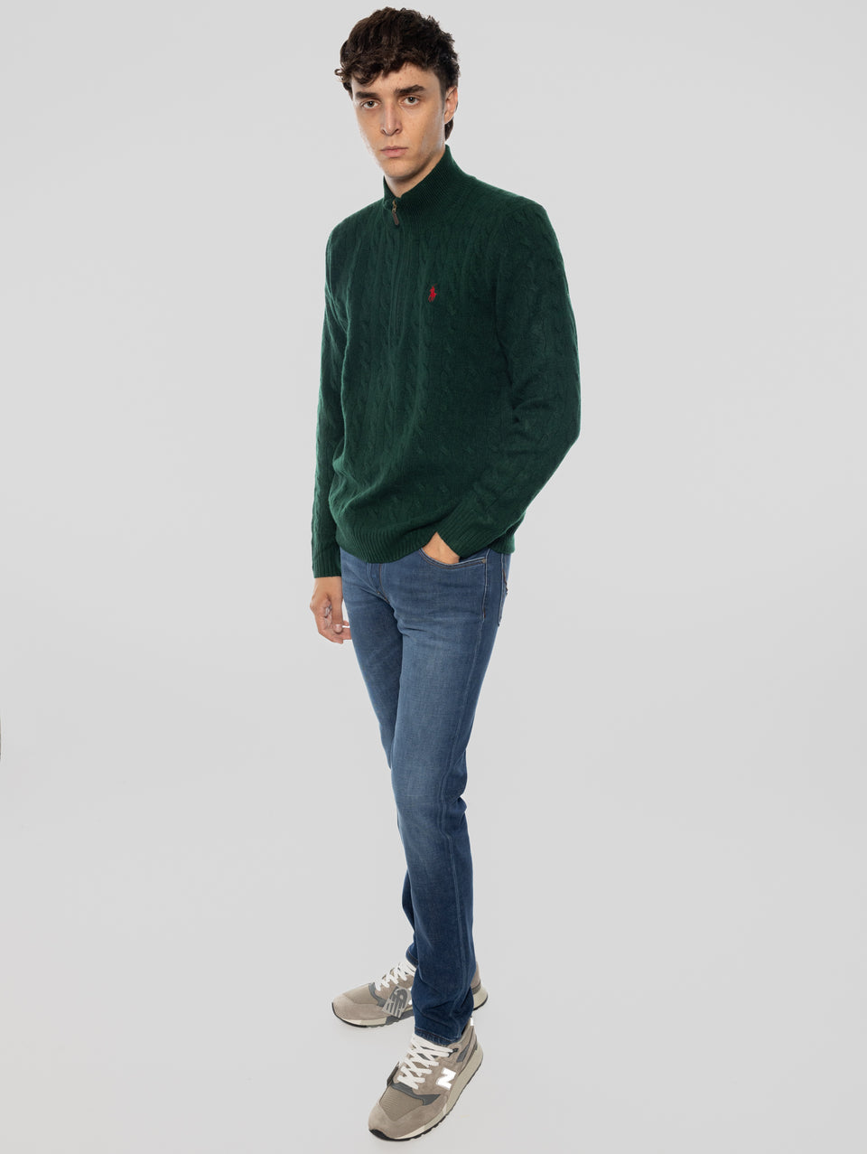 HAND PICKED Jeans Stretch Eco Sostenibile Ravello Blu Outlet