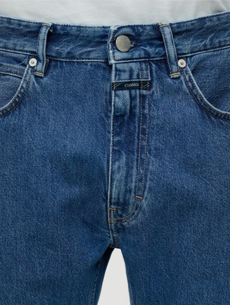 CLOSED Jeans Regular Gamba Dritta Cooper True Blu Medio Sconto
