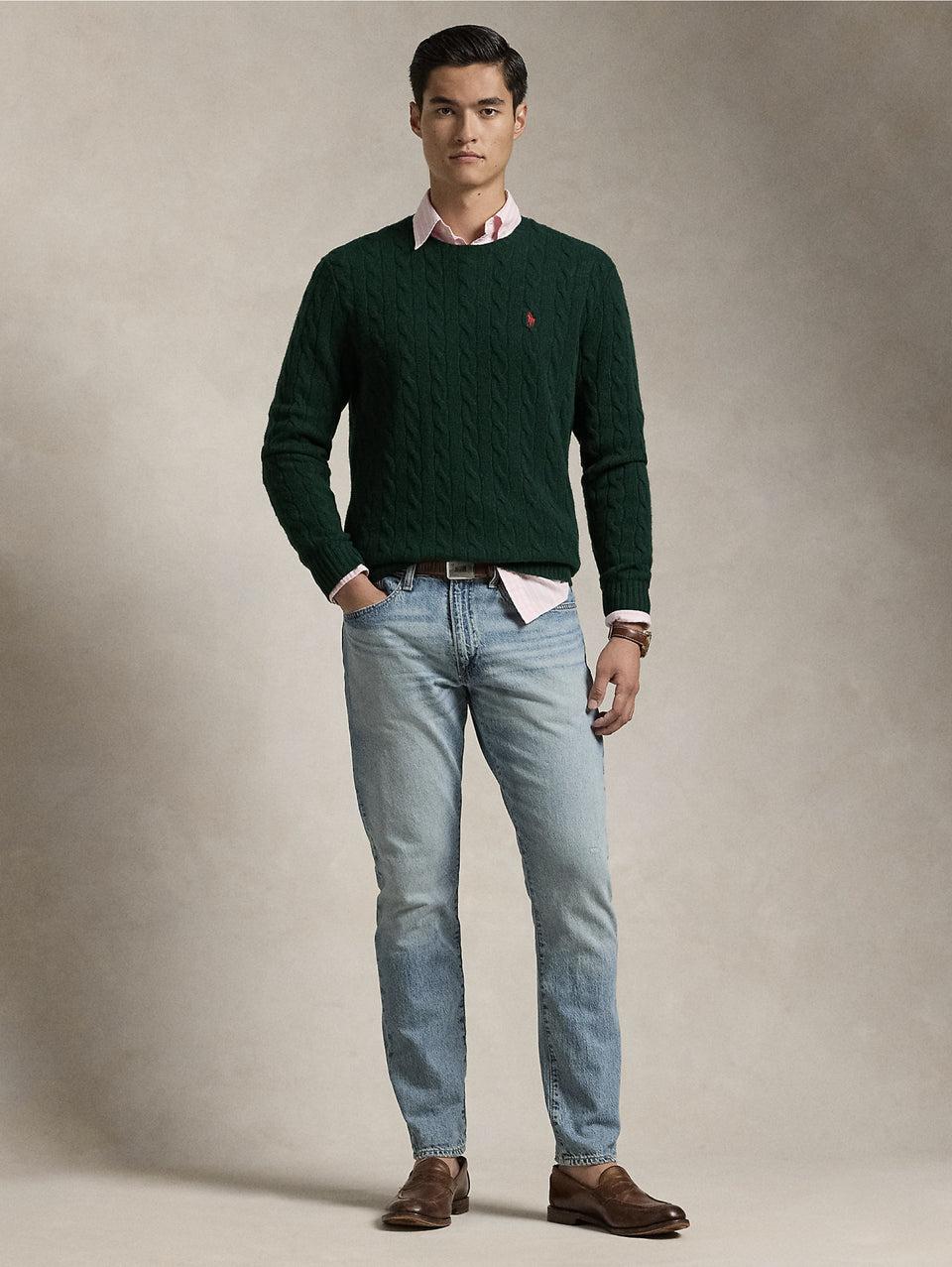 RALPH LAUREN Jeans Parkside con Effetto Invecchiato Blu Outlet