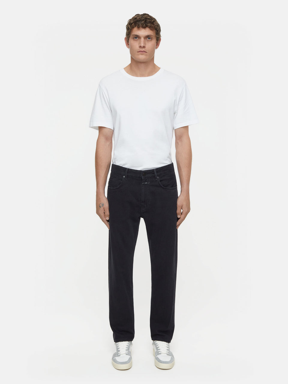 CLOSED Jeans Regular Gamba Dritta Cooper True Nero Vendita Economica