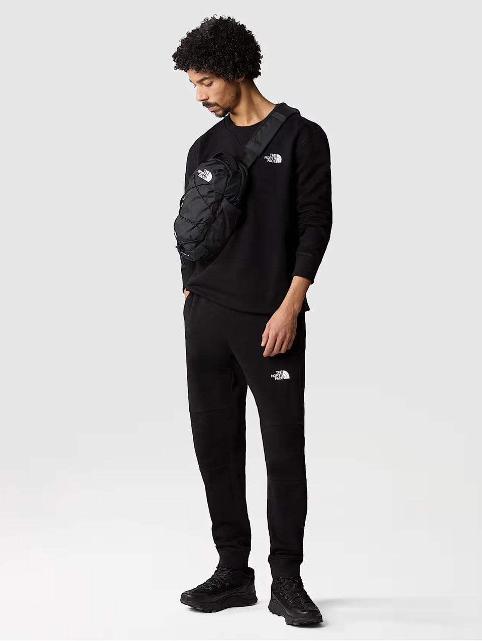 THE NORTH FACE Felpa Girocollo Simple Dome Nero Presa