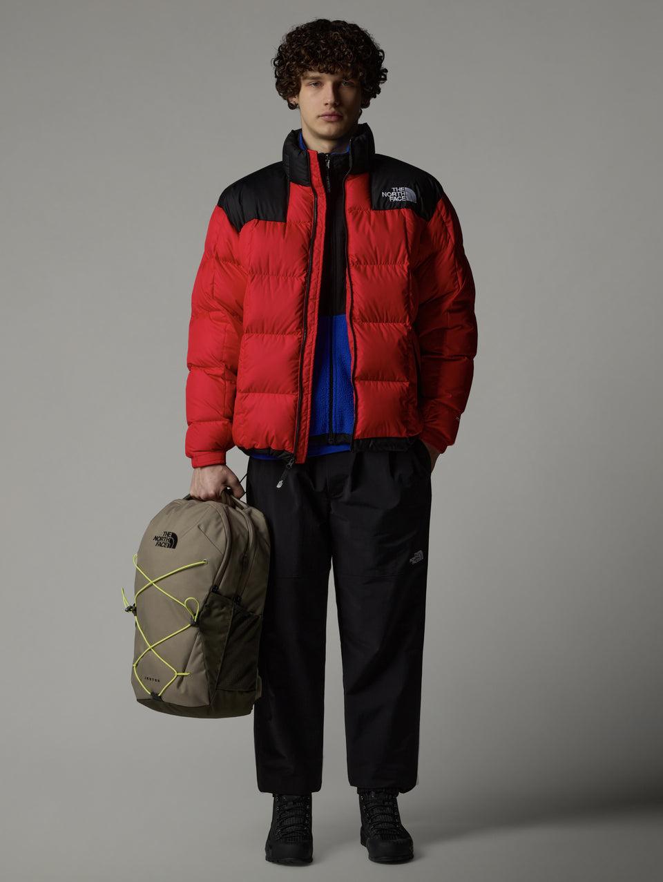 THE NORTH FACE Giaccone Corto Trapuntato in Piuma Lhotse Rosso Sconto
