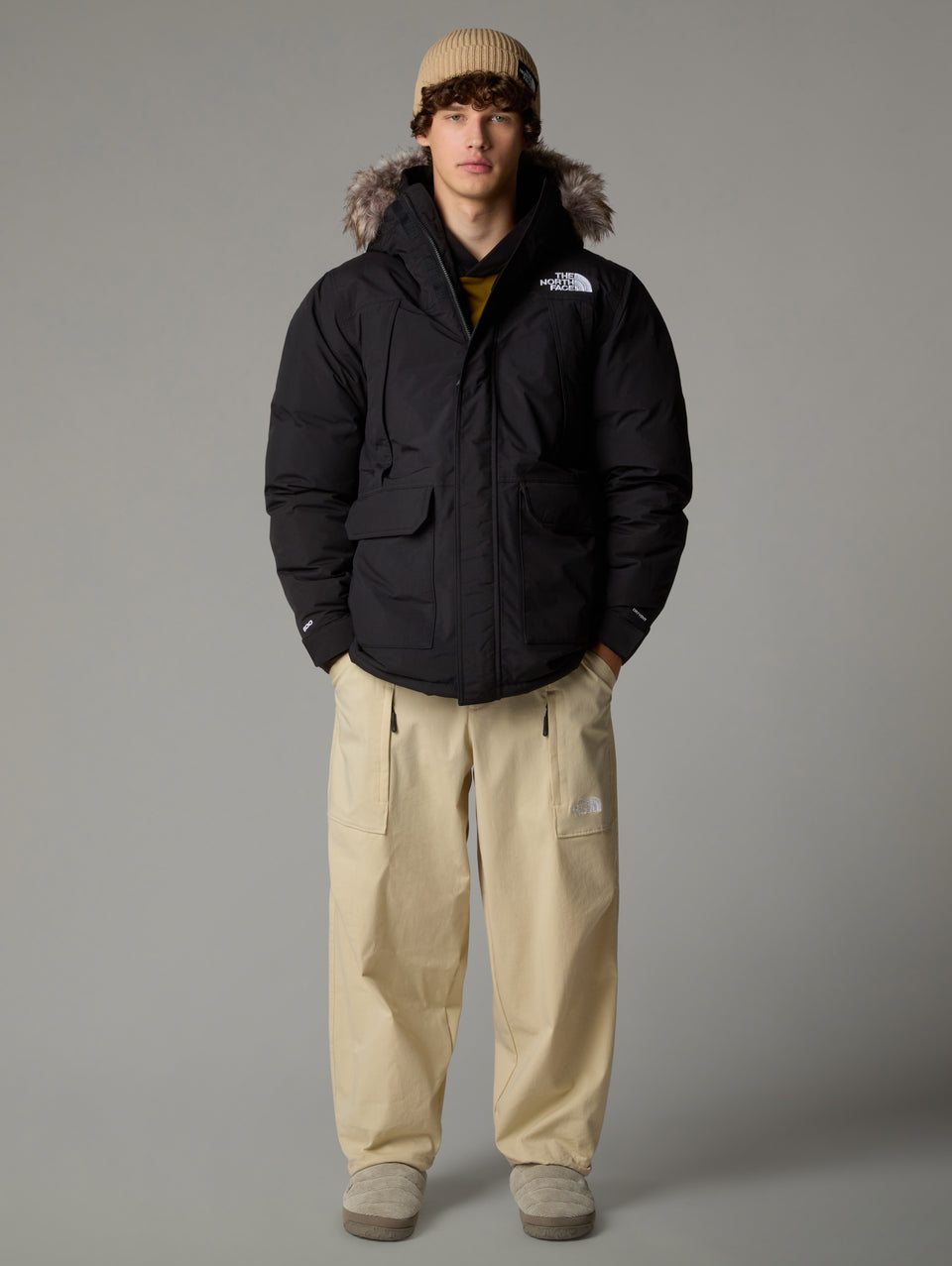 THE NORTH FACE Parka McMurdo con Cappuccio Rimovibile Nero Offerta