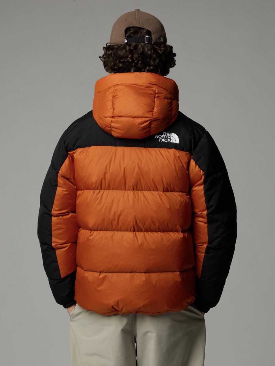 THE NORTH FACE Piumino con Cappuccio Color Block Himalayan Terra/Nero Economico