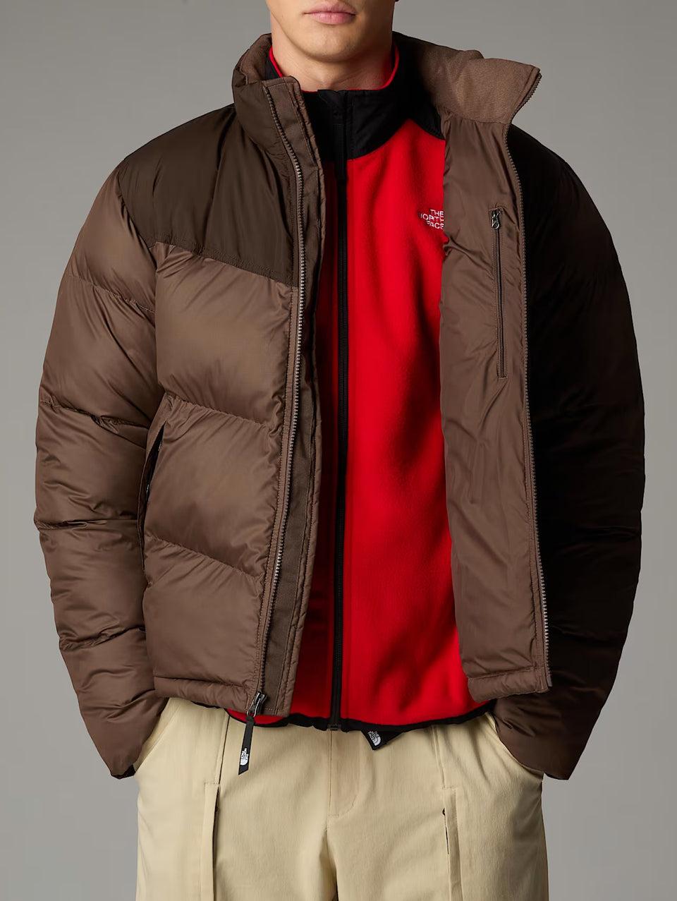 THE NORTH FACE Piumino Squadrato Saikuru da Uomo Marrone Vendita Calda