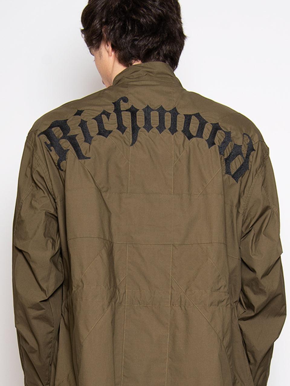 JOHN RICHMOND Parka Oversize Verde Nuova