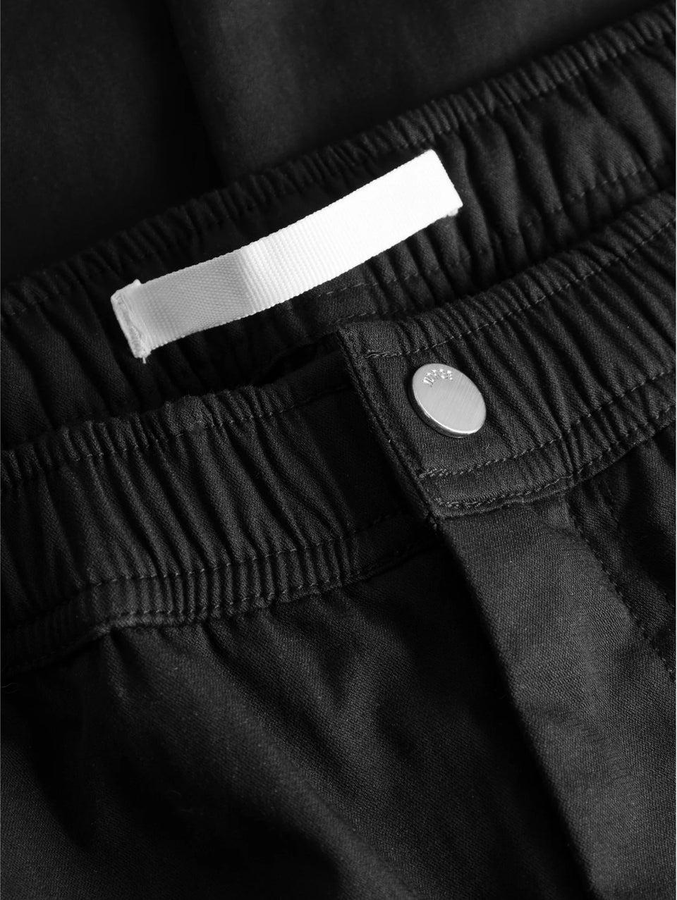 NORSE PROJECTS Pantaloni con Coulisse in Micro Twill Nero Promozione