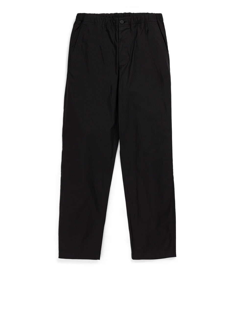 NORSE PROJECTS Pantaloni in Solotex con Elastico in Vita Nero Pezzi Unici