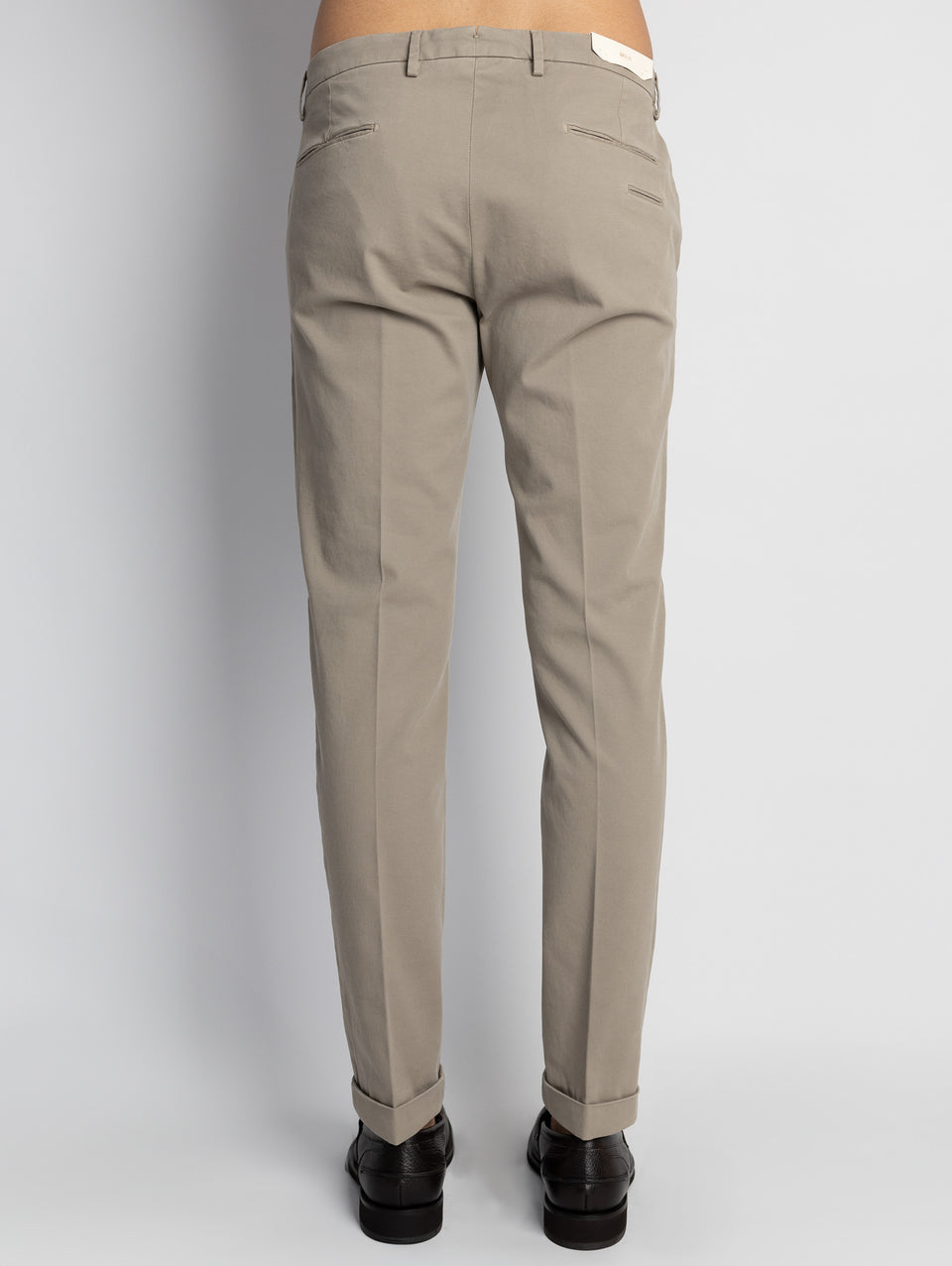 BRIGLIA 1949 Pantaloni Slim Fit in Armatura di Cotone Yuta Consegna Veloce
