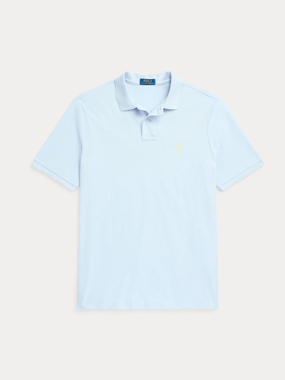 RALPH LAUREN Polo in Mesh Slim Fit Blu Cielo Convenienza