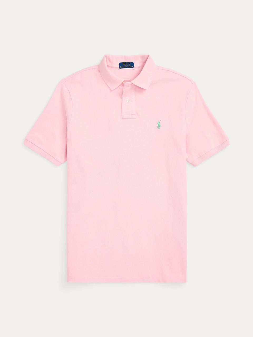 RALPH LAUREN Polo in Mesh Slim Fit Rosa Presa