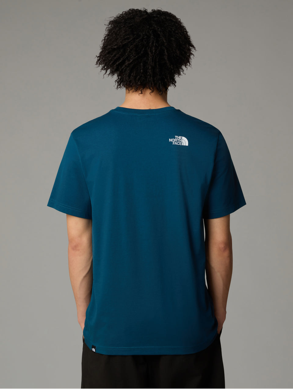 THE NORTH FACE T-shirt Regular Fit con Logo Petrolio Nuovo