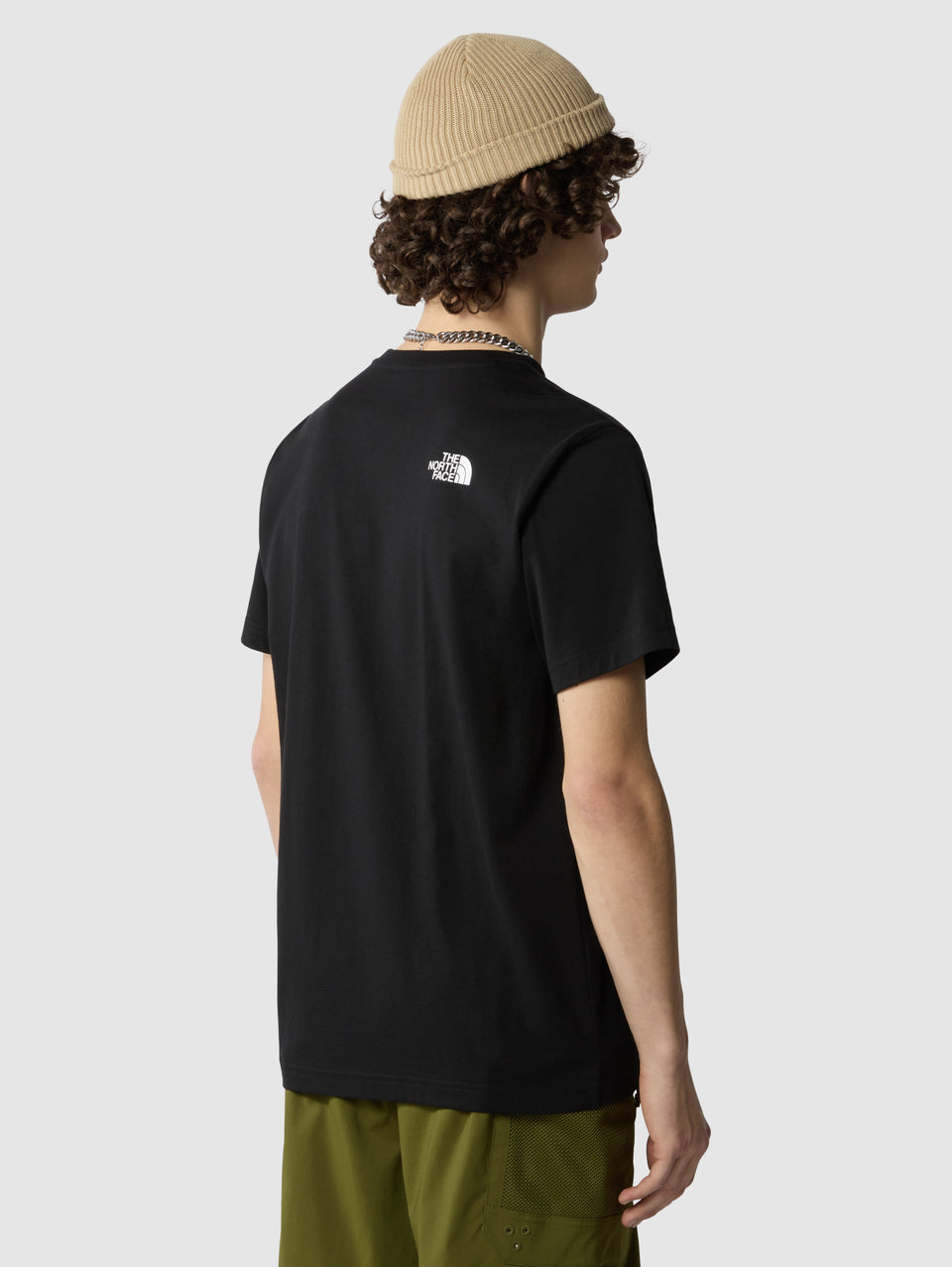 THE NORTH FACE T-shirt Regular Fit con Logo Nero Qualità