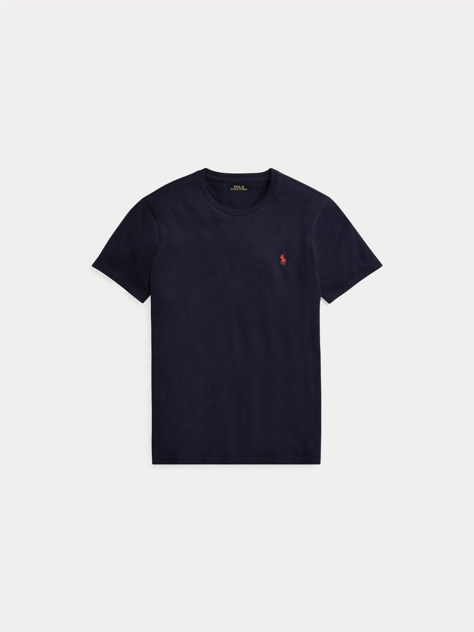 RALPH LAUREN T-shirt in Cotone Basica Inchiostro Spedizione Gratuita