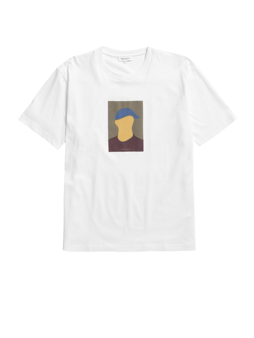 NORSE PROJECTS T-shirt con Stampa Serigrafata Bianco Acquista Ora