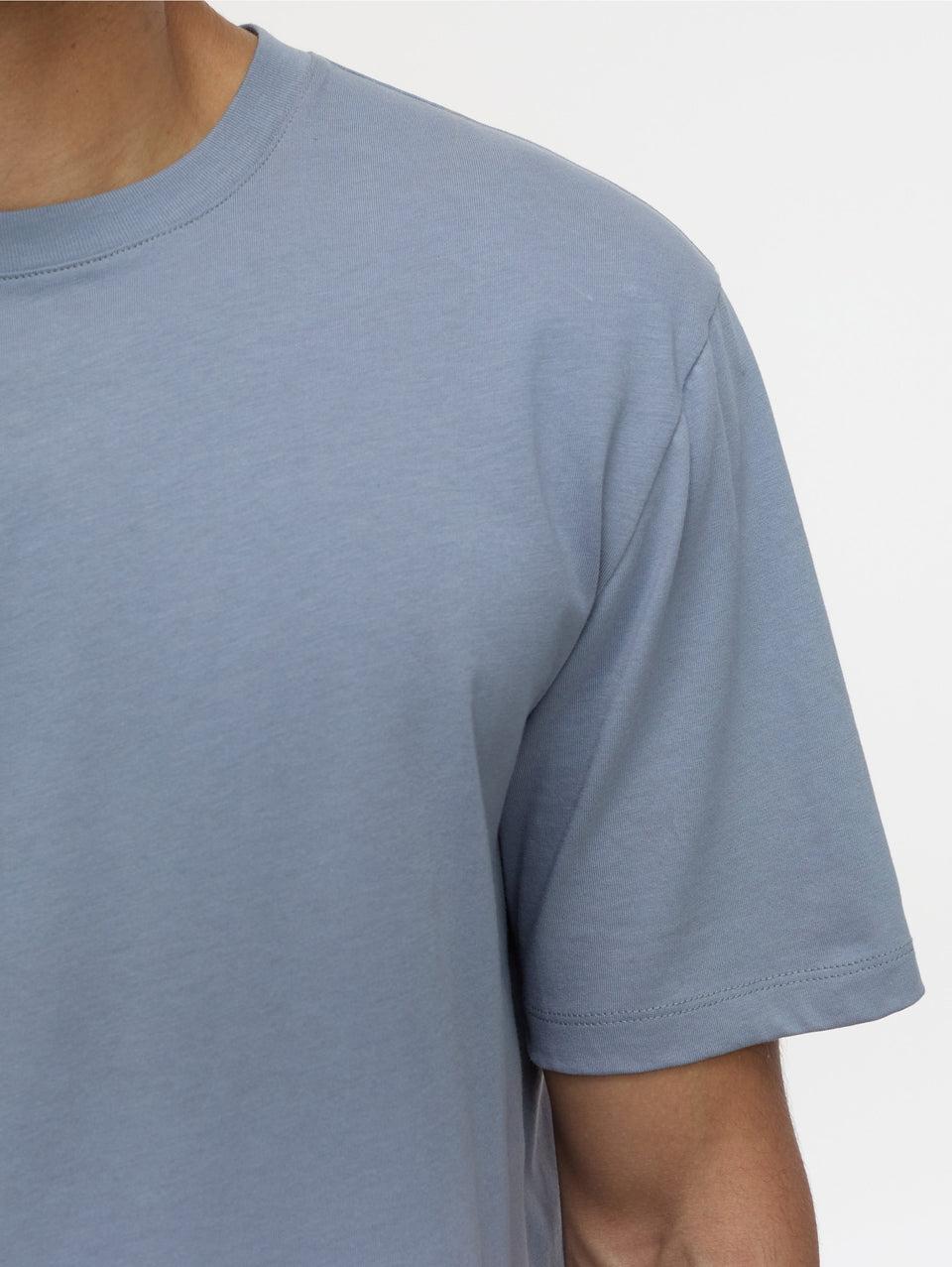 CLOSED T-shirt Girocollo in Jersey Grigio Consegna Veloce