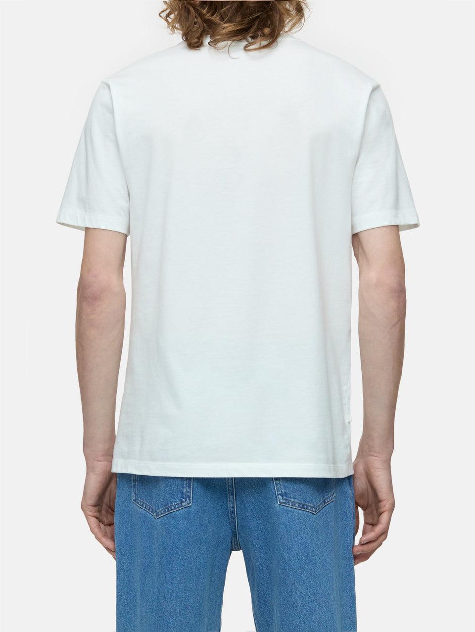 CLOSED T-shirt Girocollo in Jersey Bianco Promozione Limitata
