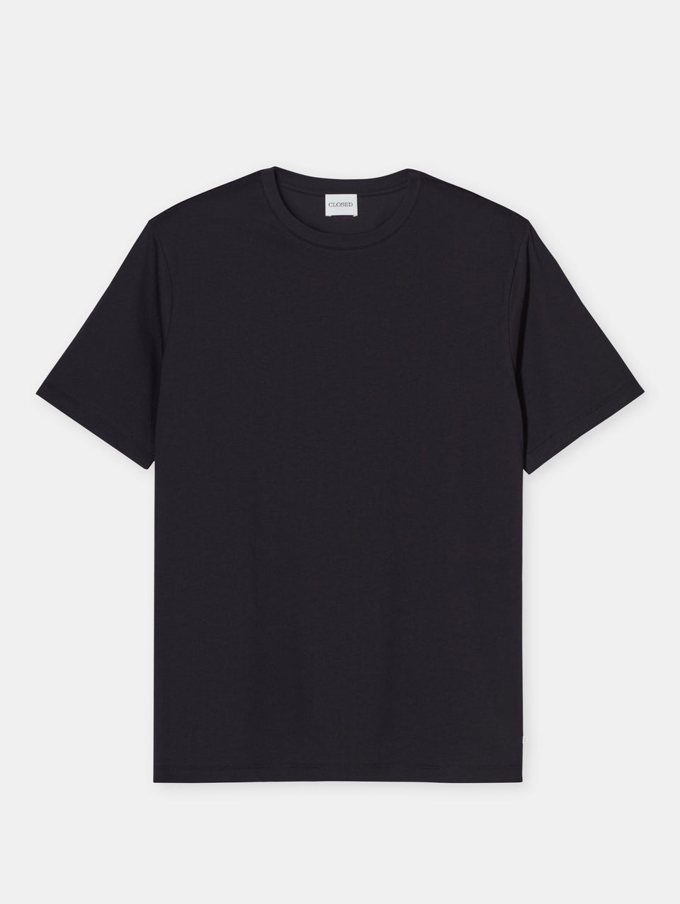 CLOSED T-shirt Girocollo in Jersey Nero Fino Al -60%