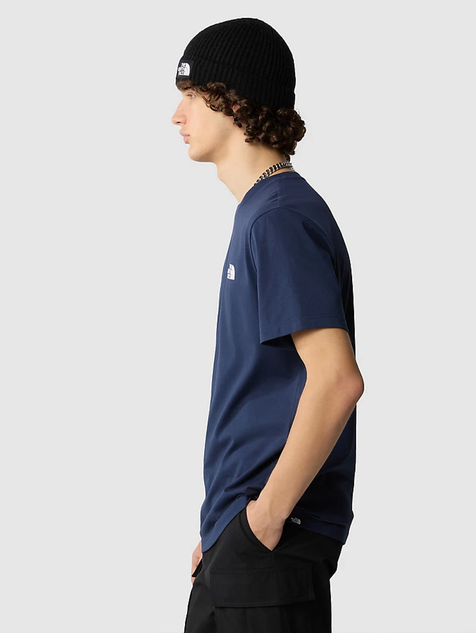 THE NORTH FACE T-shirt Regular Fit con Logo Blu Sottocosto