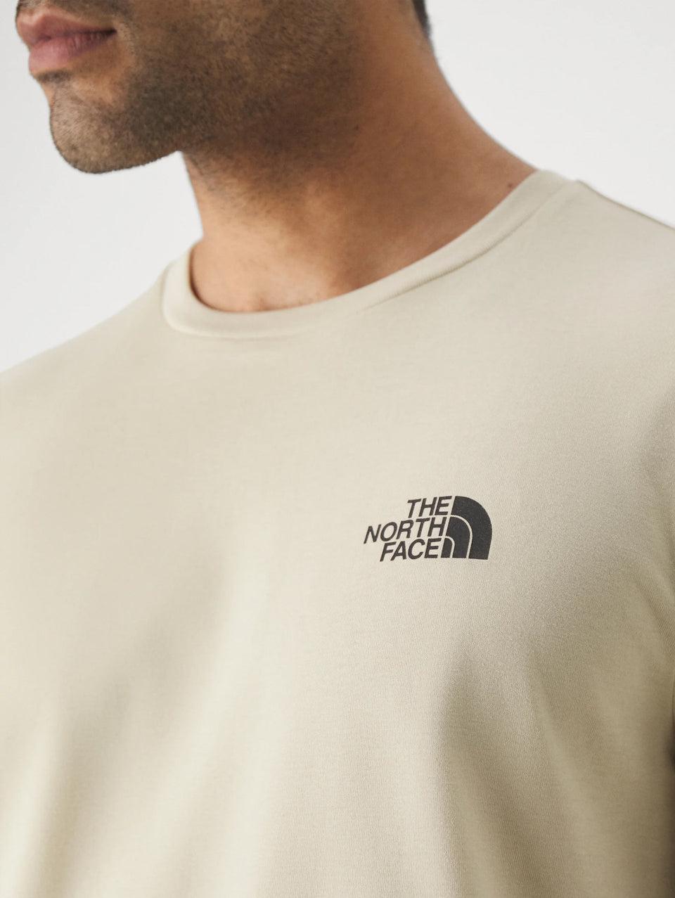 THE NORTH FACE T-shirt Regular Fit con Logo Beige Convenienza