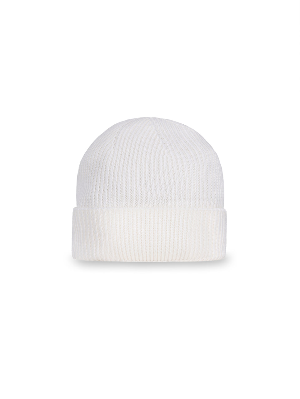 AFTER LABEL Cappello a Coste con Logo Panna Outlet