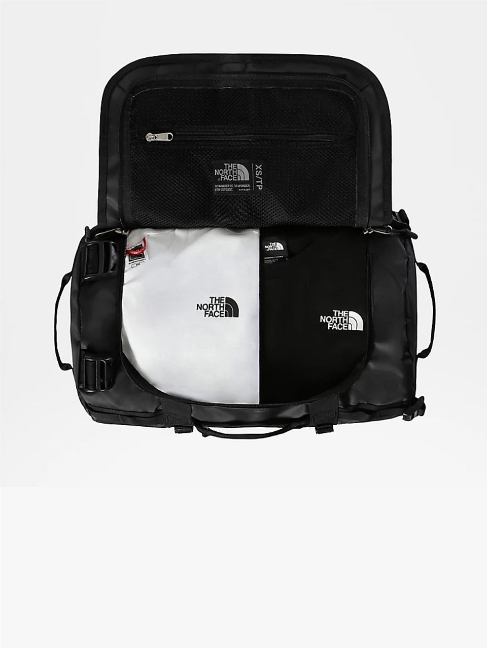 THE NORTH FACE Borsone in Nylon Laminato XS Nero Saldi