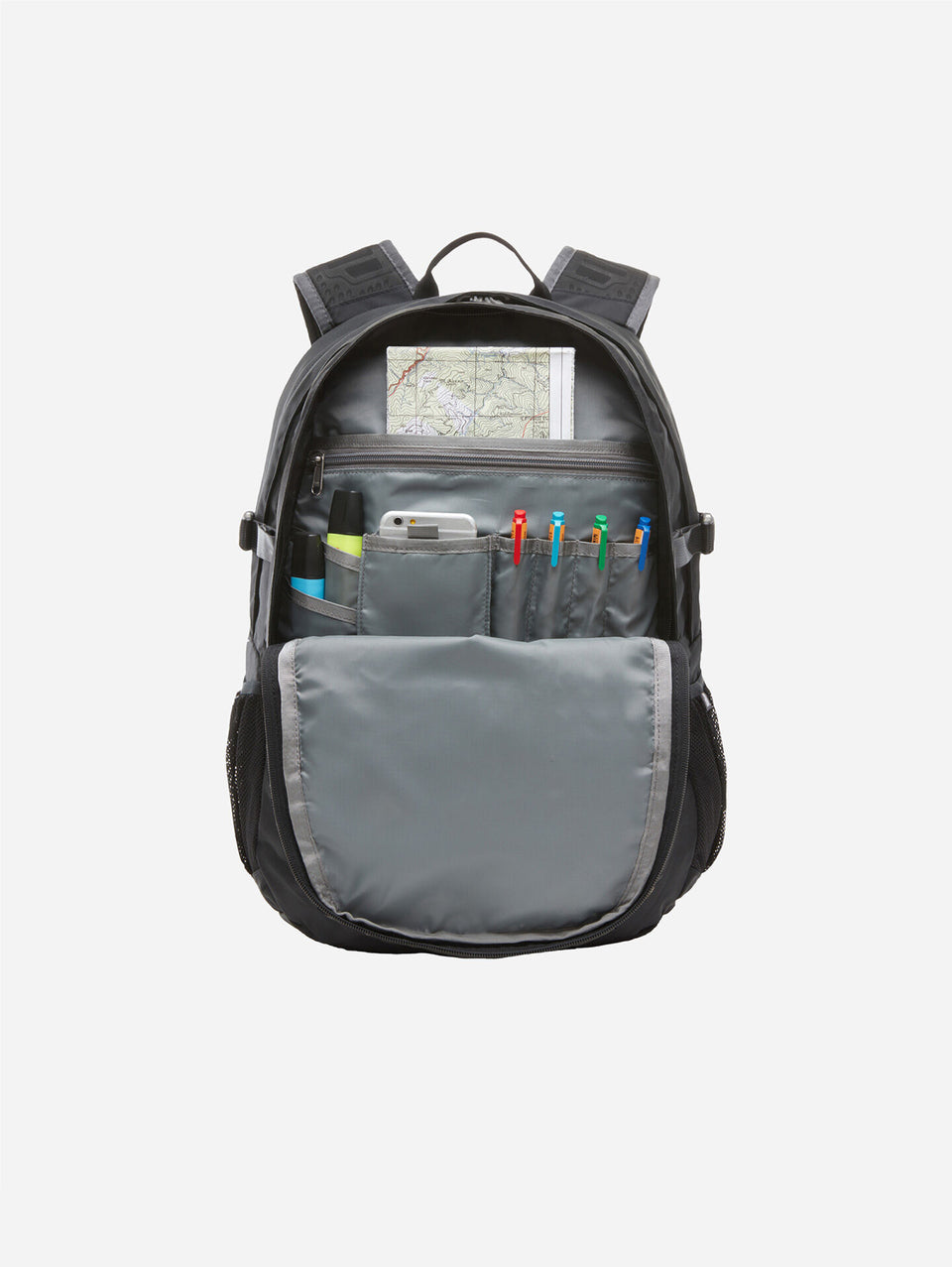 THE NORTH FACE Zaino con Lacci Classico Borealis Nero/Asfalto Vendita Calda