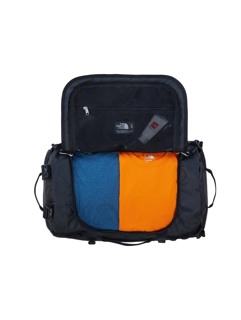 THE NORTH FACE Borsone in Nylon Misura S Nero Saldi Di Fabbrica