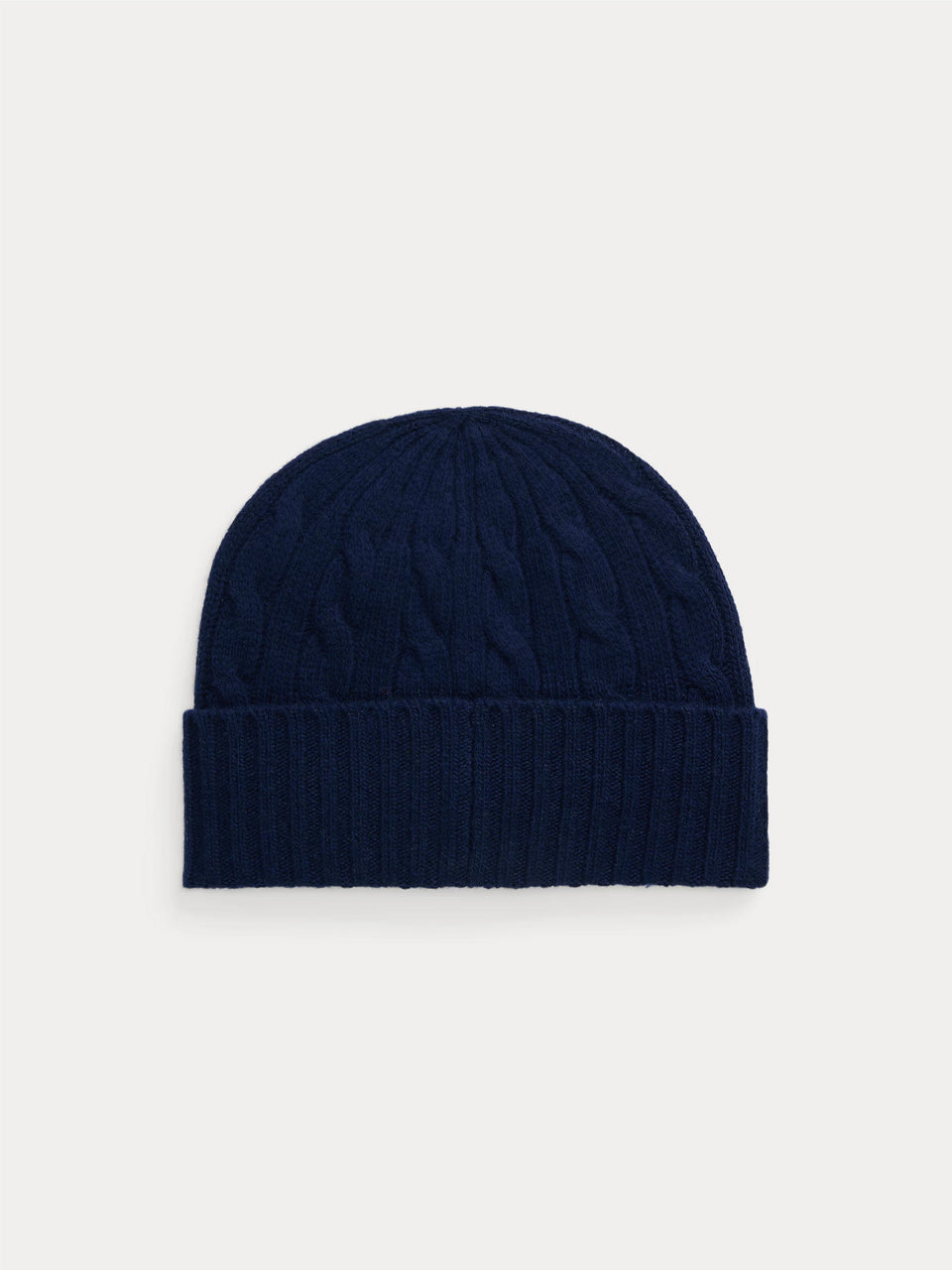 RALPH LAUREN Cappello in Lana a Trecce Blu Negozi Online