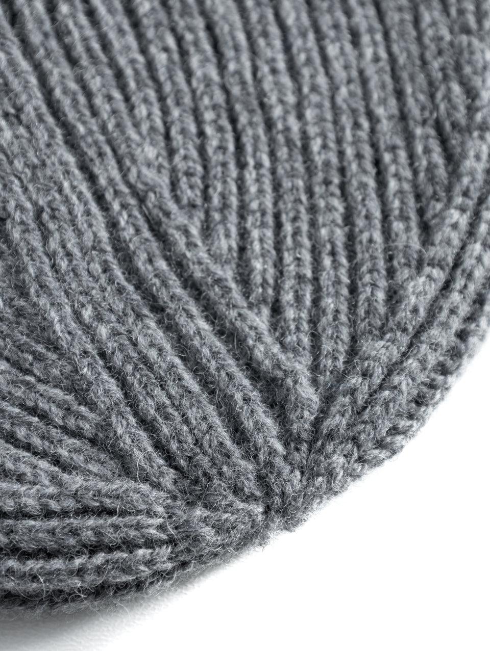 NORSE PROJECTS Berretto in Lana a Coste Grigio Fino Al -60%