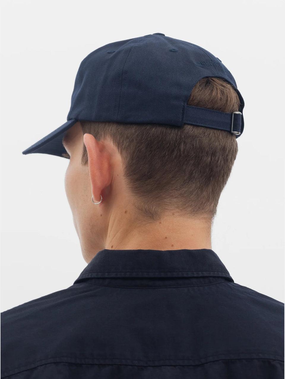 NORSE PROJECTS Cappello con Visiera in Cotone Blu Convenienza