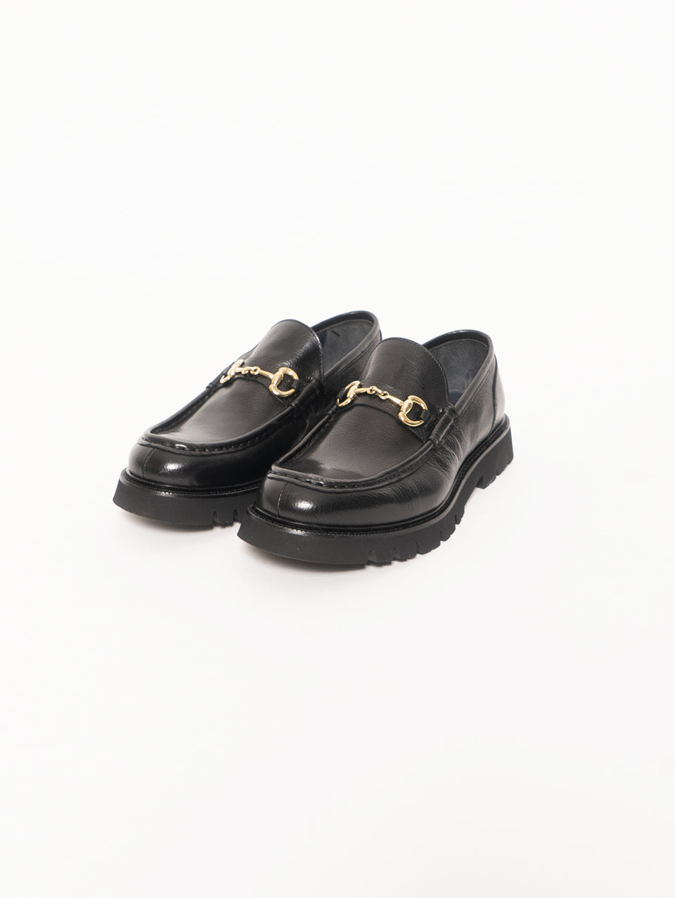 SEBOY'S Mocassino in Pelle Martellata - Nero Offerta
