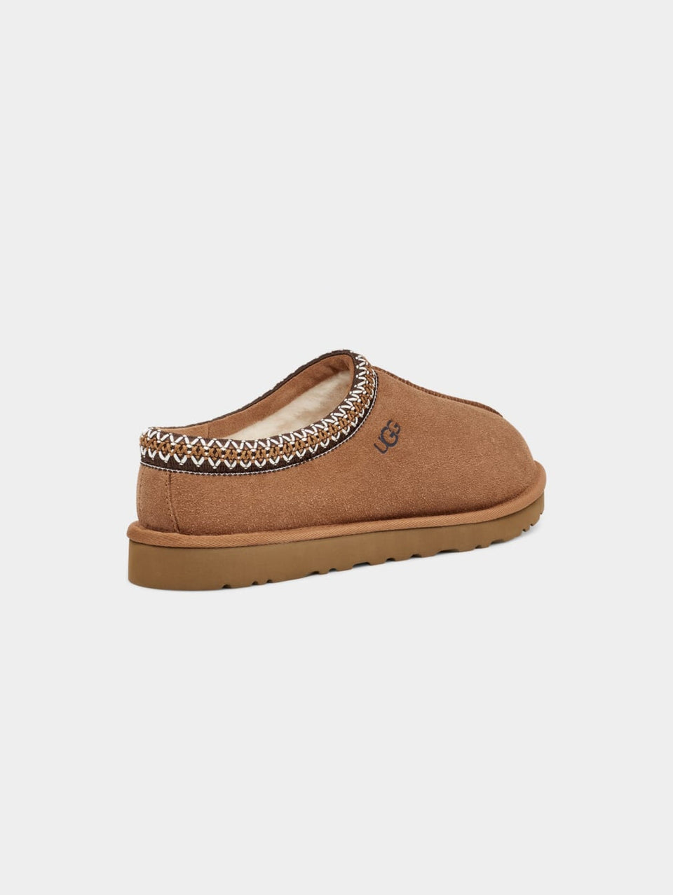 UGG Ciabatte in Camoscio Tasman da Uomo Castagna Vendita Calda