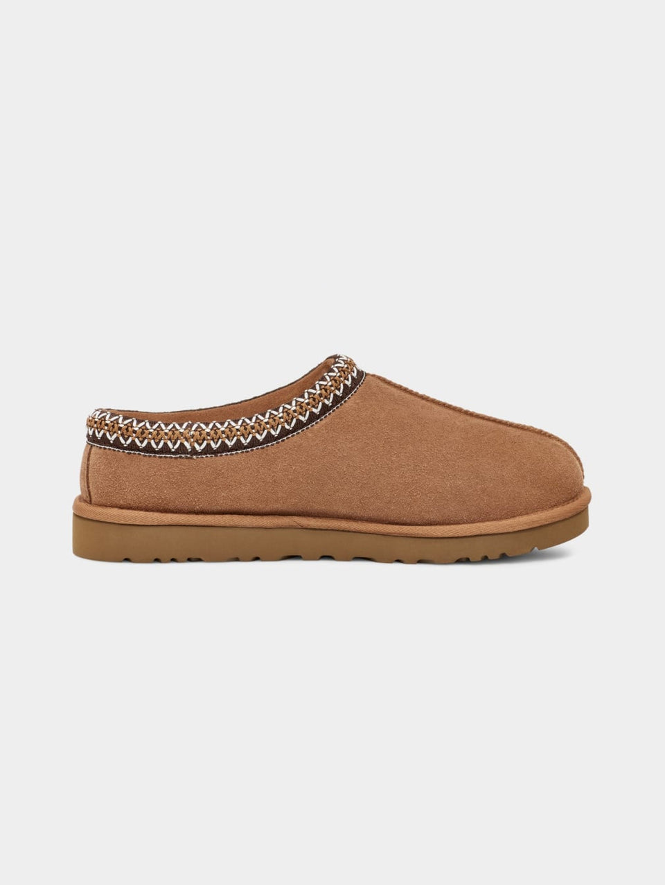 UGG Ciabatte in Camoscio Tasman da Uomo Castagna Vendita Calda