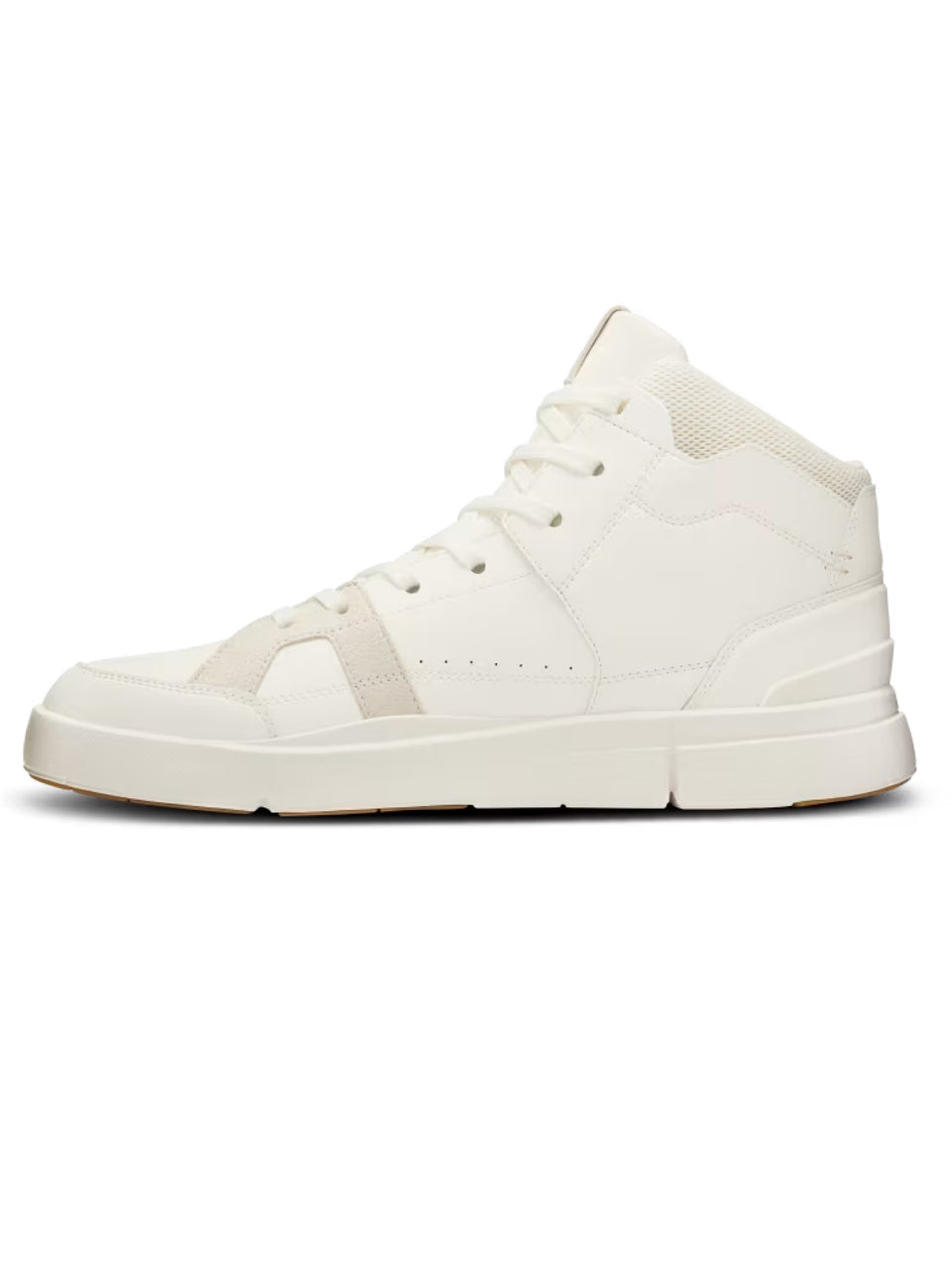 ON RUNNING Sneakers Alte The Rogers Clubhouse Mid Bianco/Sabbia In Linea