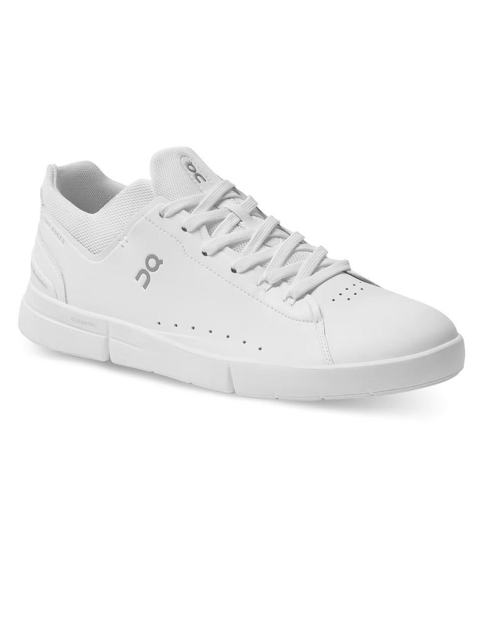 ON RUNNING Sneakers The Rogers Advantage in Pelle Vegana Bianco Nuovo