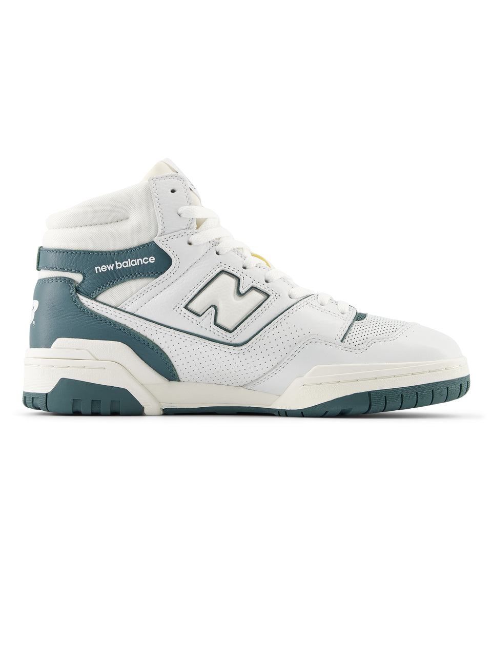 NEW BALANCE Sneakers Alte Retrò 650 Bianco/Petrolio Pezzi Unici