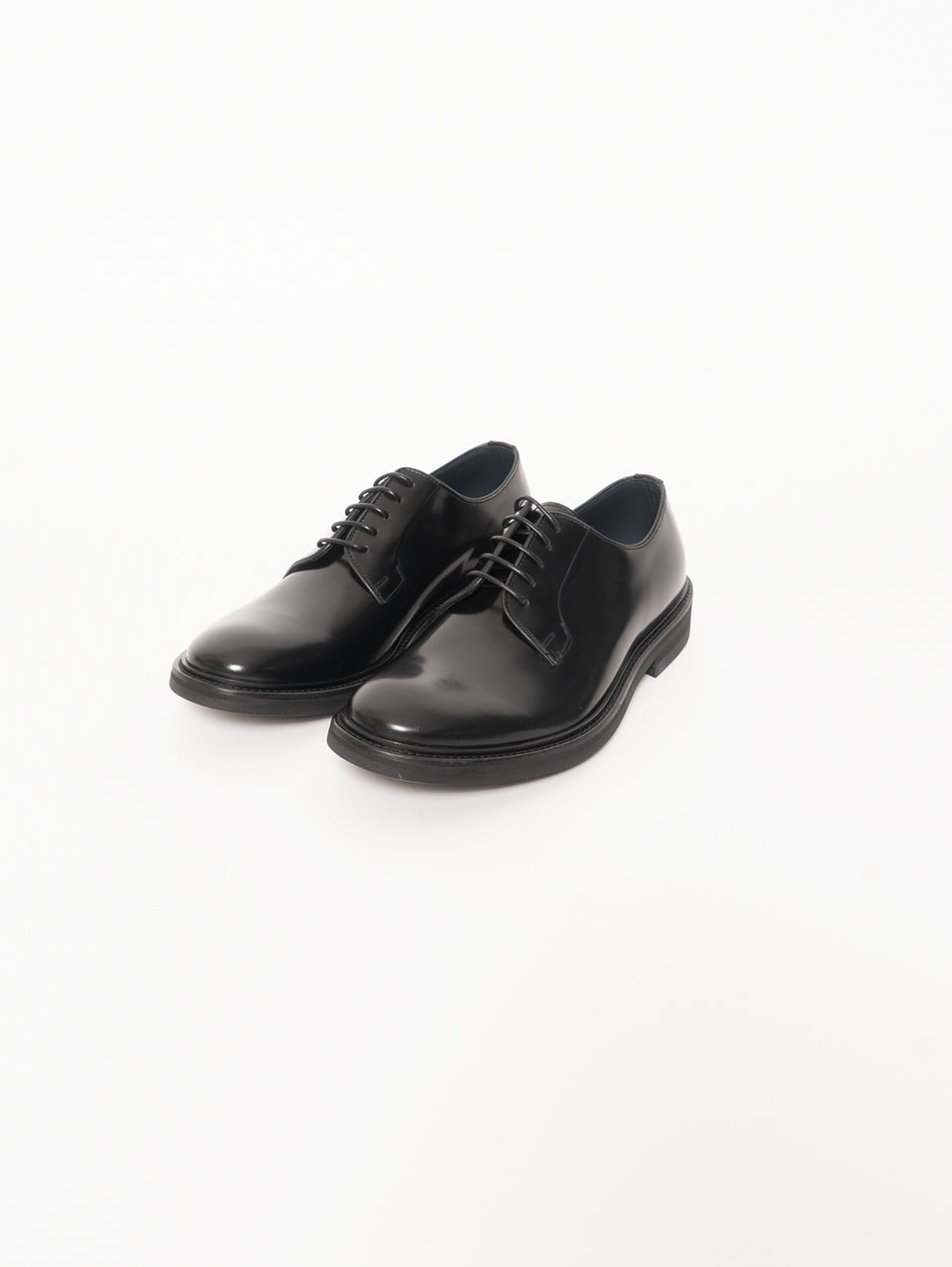 SEBOY'S Derby Classica con Suola in Gomma Nero Fino Al -60%