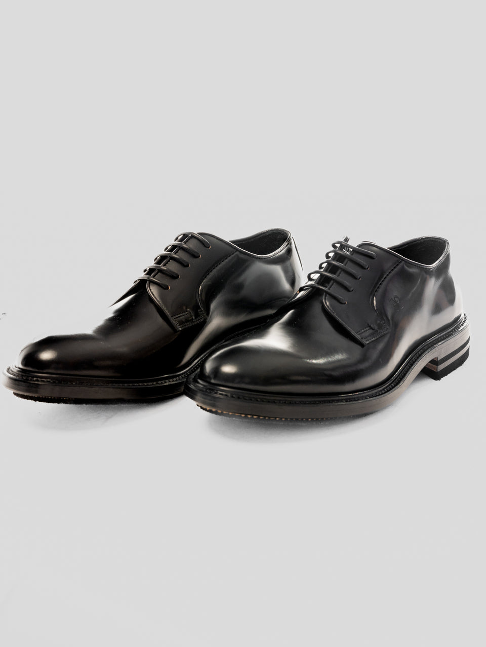 FABI Stringata con Suola Frex Goodyear Nero Affare Del Giorno