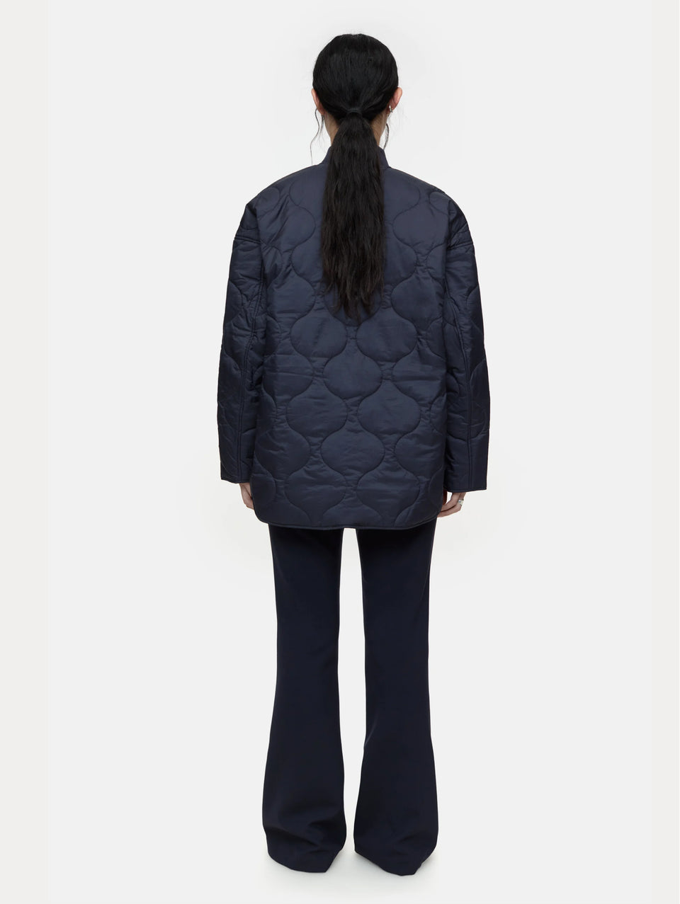 CLOSED Giubbotto Trapuntato in Nylon Blu Online